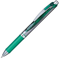pentel bl80 energel retractable gel ink pen 1.0mm green box 12