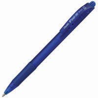pentel bx420 ifeel-it retractable ballpoint pen 1.0mm blue box 12