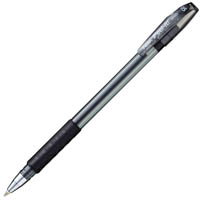 pentel bx485 ifeel-it ballpoint pen 0.5mm black box 12