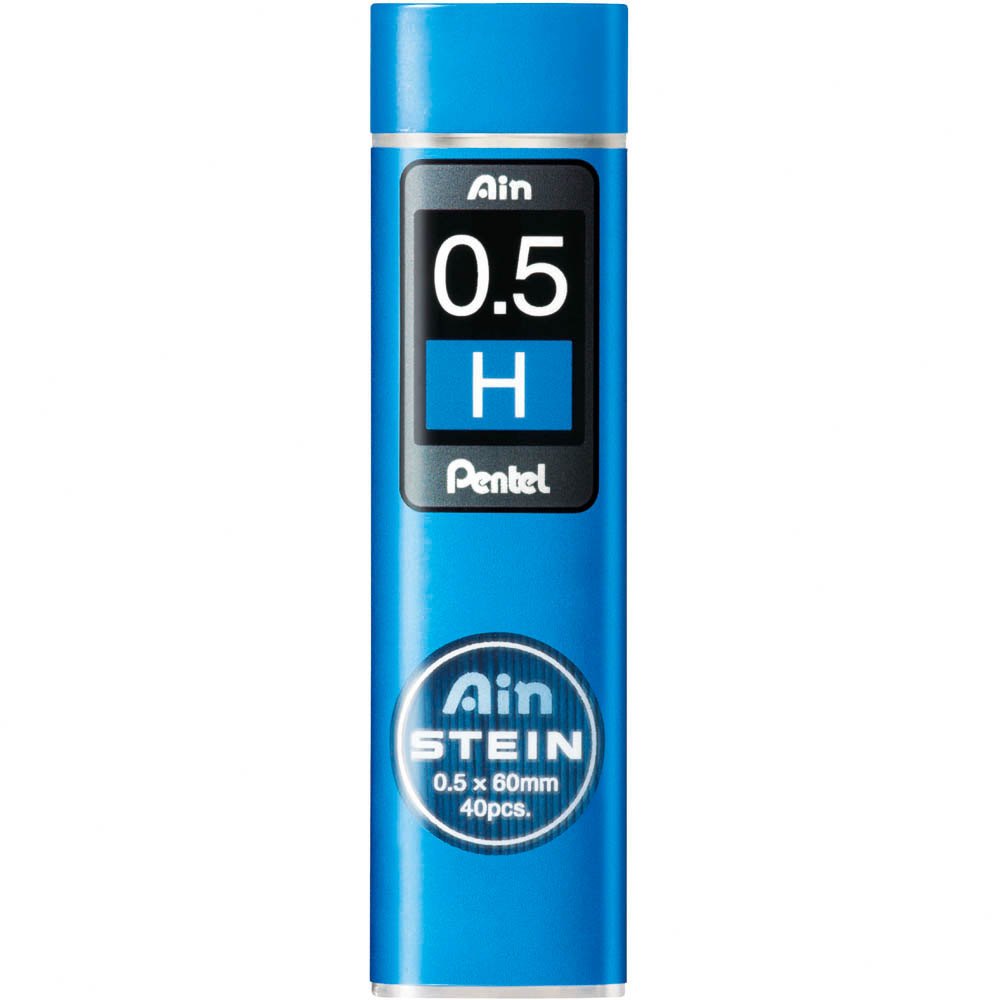 Image for PENTEL C275 AIN STEIN MECHANICAL PENCIL LEAD REFILL 0.5MM H BLUE TUBE 40 from PaperChase Office National
