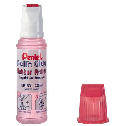 Image for PENTEL ROLL-N-GLUE 30ML PINK from PaperChase Office National