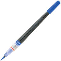 pentel gfl arts colour brush pen blue