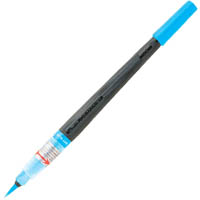 pentel gfl arts colour brush pen sky blue
