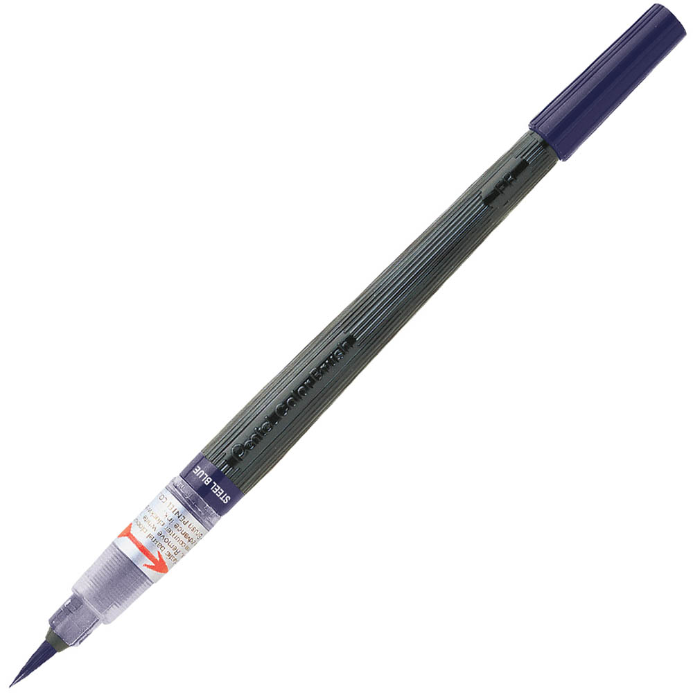 Image for PENTEL GFL ARTS COLOUR BRUSH PEN STEEL BLUE from PaperChase Office National