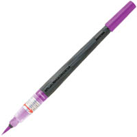 pentel gfl arts colour brush pen purple