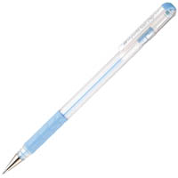 pentel k118 hybrid gel grip gel ink pen 0.8mm blue box 12