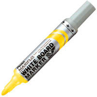 pentel mwl5 maxiflo whiteboard marker bullet 2.1mm yellow