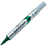 pentel mwl5s maxiflo fine point whiteboard marker bullet 1.6mm green