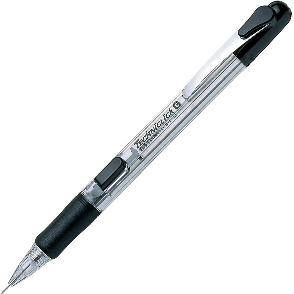 Image for PENTEL PD305 TECHNICLICK G MECHANICAL PENCIL 0.5MM BLACK BOX 12 from Express Office National