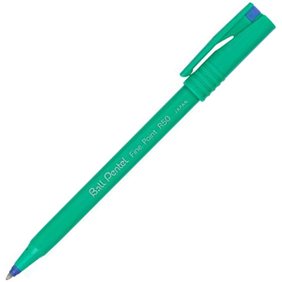 Image for PENTEL R50 ROLLERBALL PEN 0.8MM BLUE from Office National Sydney Stationery