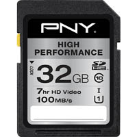 pny elite high performance micro sdhc flash memory card 32gb