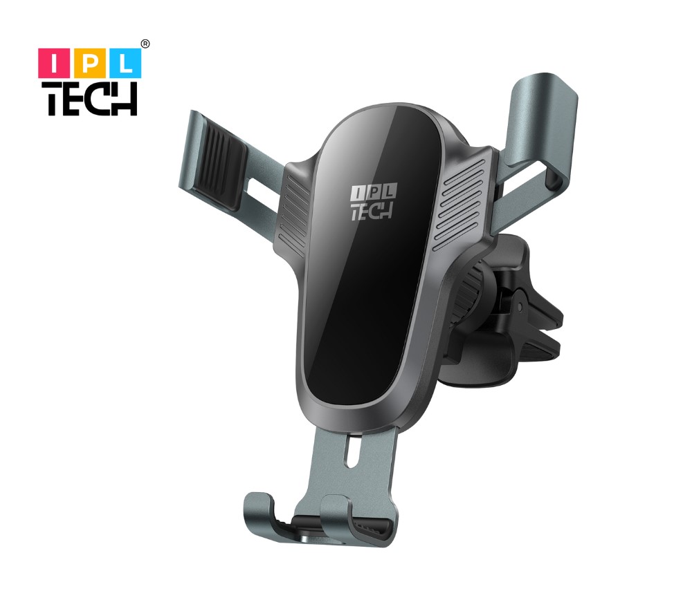 Image for IPL TECH AIR VENT GRAVITY CAR PHONE HOLDER BLACK from PaperChase Office National