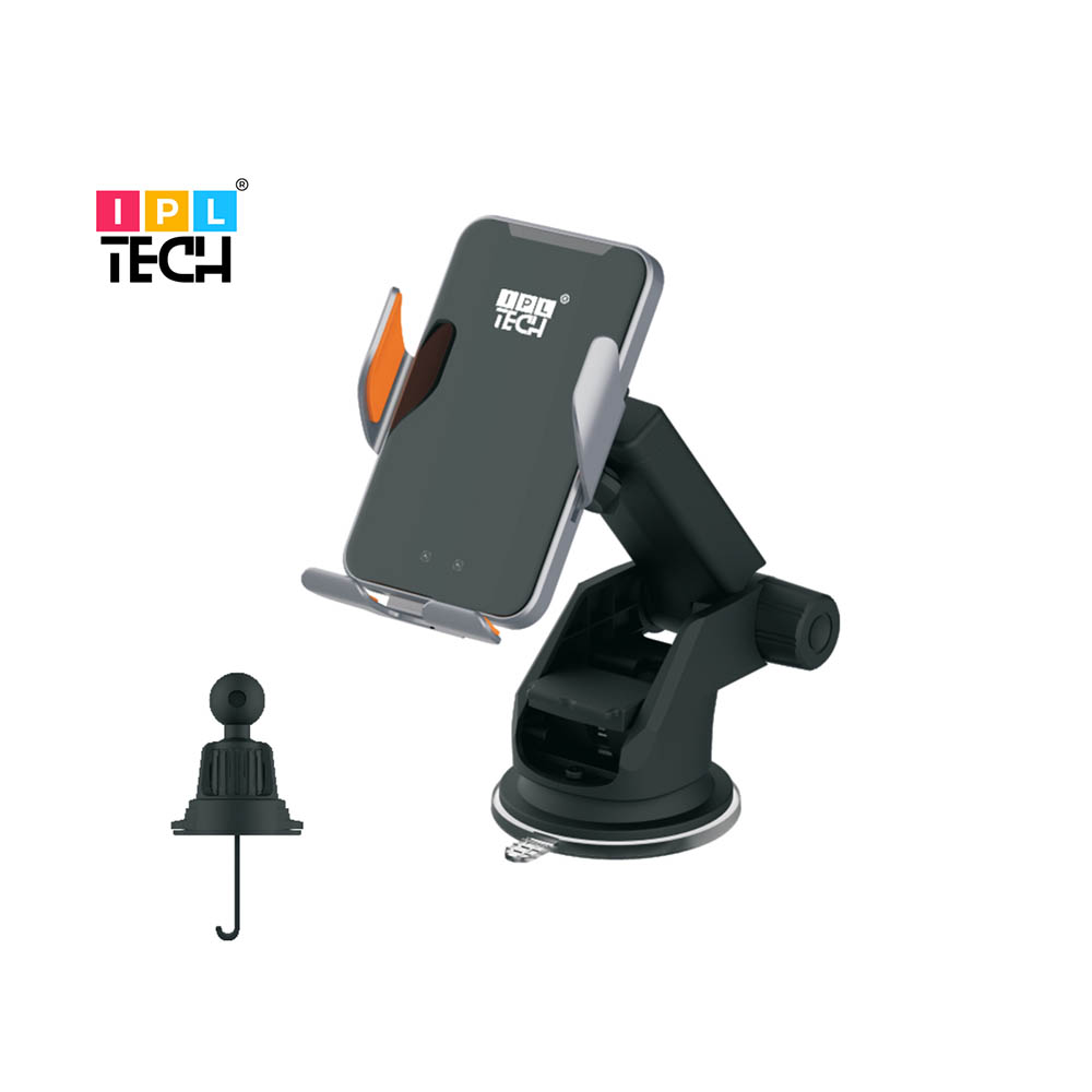 Image for IPL TECH WIRELESS CAR CHARGER COMBO 15W BLACK from PaperChase Office National