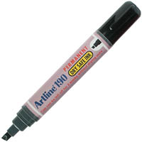 artline 190 permanent marker chisel 5mm black