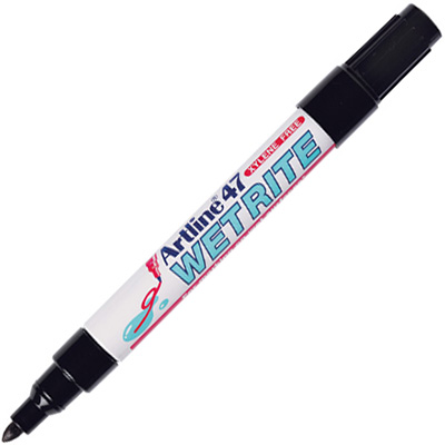 Image for ARTLINE 47 WETRITE PERMANENT MARKER 1.5MM BULLET BLACK from PaperChase Office National