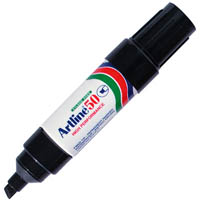 artline 50 permanent marker 6mm chisel black