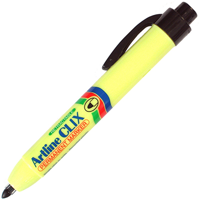 Image for ARTLINE 73 CLIX RETRACTABLE MARKER PEN BULLET 1.5MM BLACK from Surry Office National