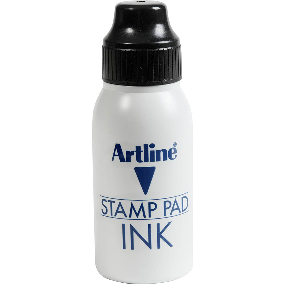 Image for ARTLINE ESA-2N STAMP PAD INK REFILL 50CC BLACK from Office National Sydney Stationery