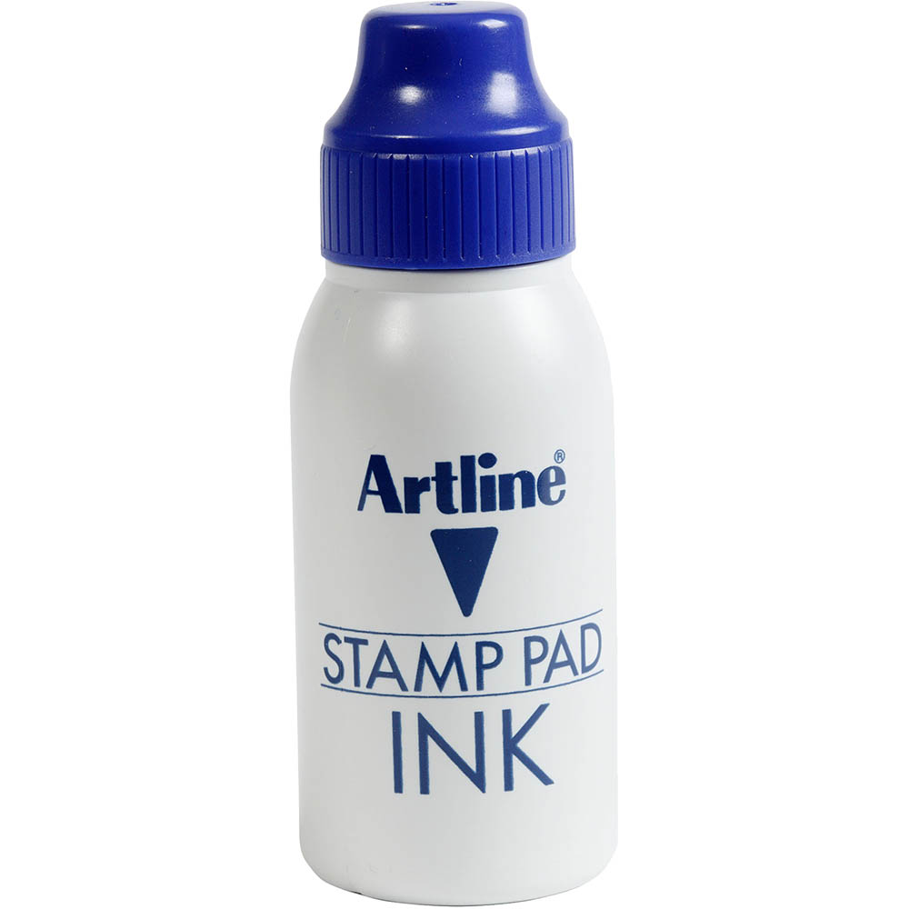 Image for ARTLINE ESA-2N STAMP PAD INK REFILL 50CC BLUE from Two Bays Office National