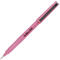 artline 200 fineliner pen 0.4mm bright pink