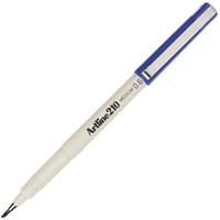 artline 210 fineliner pen 0.6mm blue