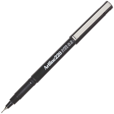 Image for ARTLINE 220 FINELINER PEN 0.2MM BLACK from Office National ONE Solution Business Supplies