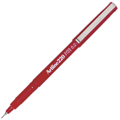 Image for ARTLINE 220 FINELINER PEN 0.2MM RED from Mackay Business Machines (MBM) Office National