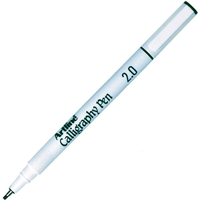 Image for ARTLINE 242 CALLIGRAPHY PEN 2.0MM BLACK from Office National Sydney Stationery