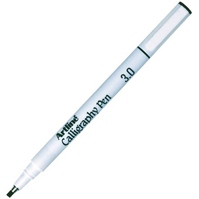 Image for ARTLINE 243 CALLIGRAPHY PEN 3.0MM BLACK from Office National Perth CBD