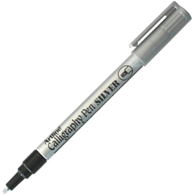 Image for ARTLINE 993 CALLIGRAPHY PEN 2.5MM SILVER from Connelly's Office National
