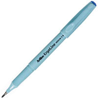 artline 3600 ergoline fibre tip pen 0.6mm blue