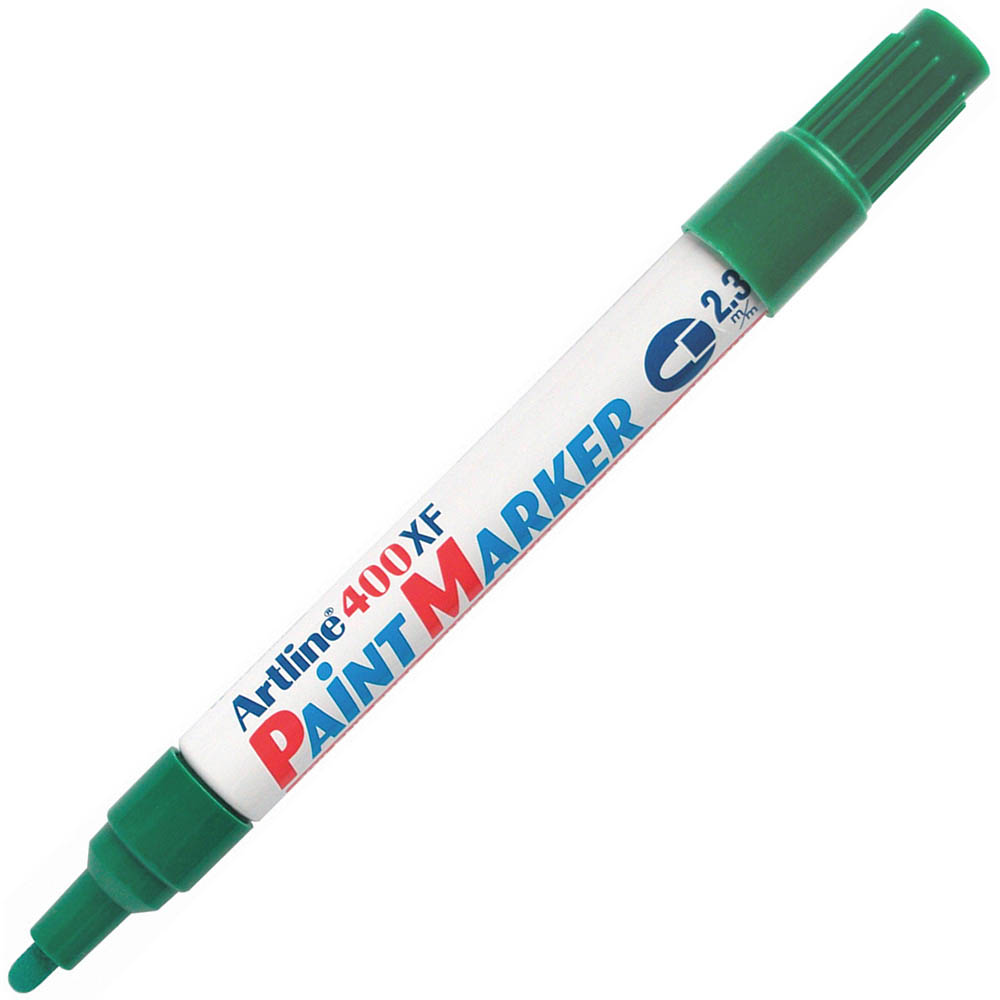 Image for ARTLINE 400 PAINT MARKER BULLET 2.3MM GREEN from Mackay Business Machines (MBM) Office National