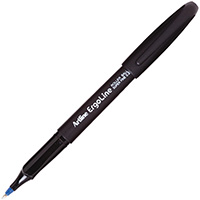 artline 4200 ergoline rollerball pen 0.2mm blue
