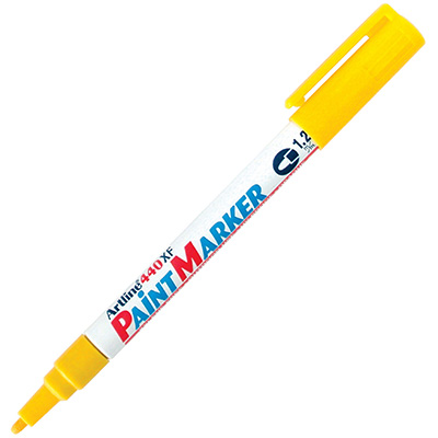 Image for ARTLINE 440 PAINT MARKER BULLET 1.2MM YELLOW from Aztec Office National