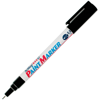 Image for ARTLINE 444 PAINT MARKER BULLET 0.8MM BLACK from Emerald Office Supplies Office National