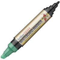 artline 525tt dual nib whiteboard marker bullet/chisel 2.0/5.0mm dual colour black/green