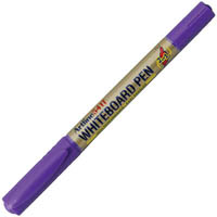 artline 541t dual nib fine whiteboard marker 0.4/1.0mm bullet purple