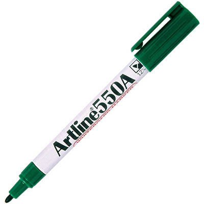 Image for ARTLINE 550A WHITEBOARD MARKER BULLET 1.2MM GREEN from Aztec Office National