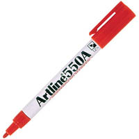 artline 550a whiteboard marker bullet 1.2mm orange