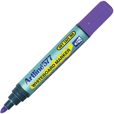 Image for ARTLINE 577 WHITEBOARD MARKER BULLET 3MM PURPLE from Surry Office National