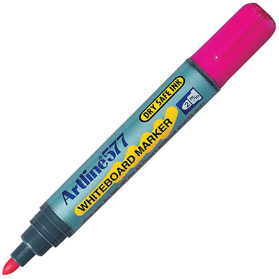 Image for ARTLINE 577 WHITEBOARD MARKER BULLET 3MM PINK from Office National Capalaba
