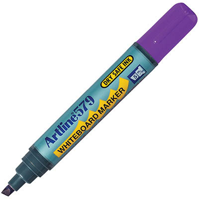 Image for ARTLINE 579 WHITEBOARD MARKER CHISEL 5MM PURPLE from Surry Office National