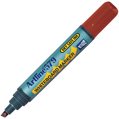 Image for ARTLINE 579 WHITEBOARD MARKER CHISEL 5MM BROWN from PaperChase Office National