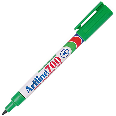 Image for ARTLINE 700 PERMANENT MARKER BULLET 0.7MM GREEN from OFFICE NATIONAL CANNING VALE