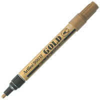 artline 900xf paint marker bullet 2.3mm metallic gold