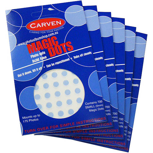 Image for CARVEN MAGIC DOTS 5MM 700 DOTS PACK 6 from Surry Office National
