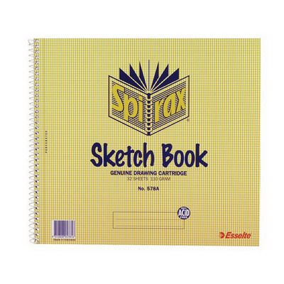 Image for SPIRAX 578A SKETCH BOOK SIDE OPEN 64 PAGE 247 X 270MM from Connelly's Office National