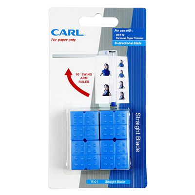 Image for CARL R01 ROTARY TRIMMER BLADE STRAIGHT PACK 4 from OFFICE NATIONAL CANNING VALE