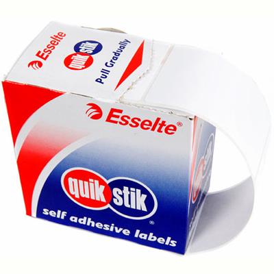 Image for QUIKSTIK RECTANGULAR REMOVABLE LABEL 44 X 65MM WHITE PACK 150 from OFFICE NATIONAL CANNING VALE