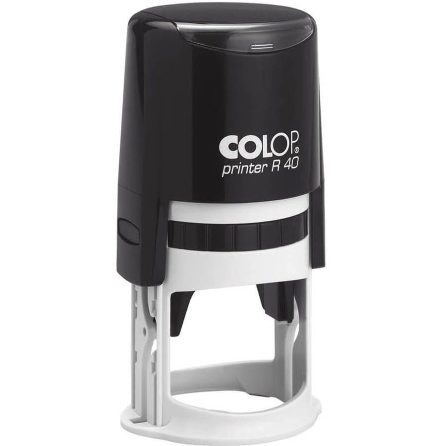 Image for COLOP R40 PRINTER SELF-INKING TIME AND DATE STAMP 24 HOUR BLUE/RED from OFFICE NATIONAL CANNING VALE